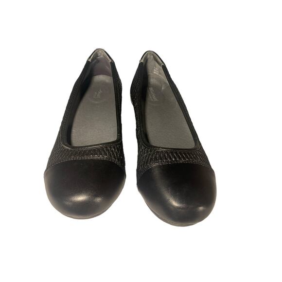 FootSmart Kathleen Women's Black Comfort Flats 7.5 - Picture 2 of 8